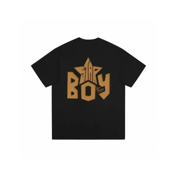 Star Boy x Yves Tumor Black Graphic T-Shirt - 1