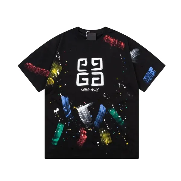 Givenchy Logo-Print White T-Shirt - 14