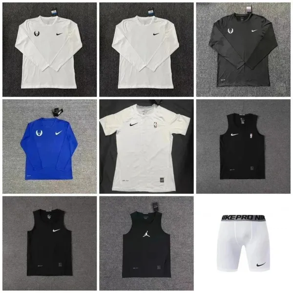 Nike Pro Compression Shorts White - 4
