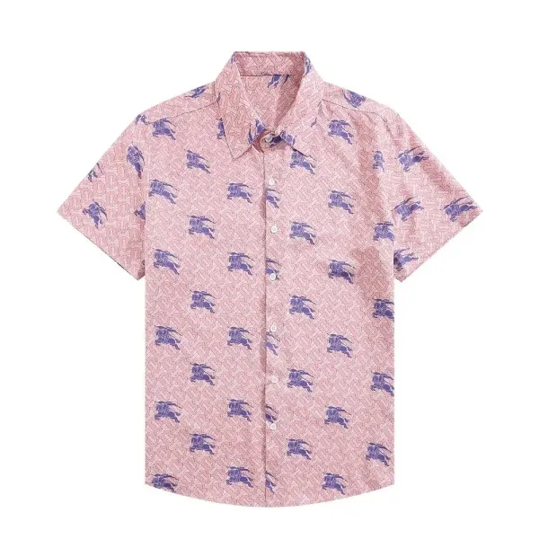 Burberry Classic Check Short-Sleeve Shirt Beige Multicolor - 33