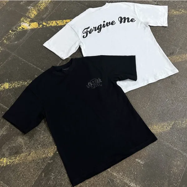 Sandworld x Imposter London Flame Logo T-Shirt Black - 3