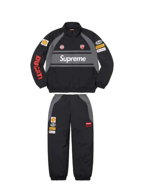Supreme Box Logo Hoodie and Sweatpants Set Brown - 3