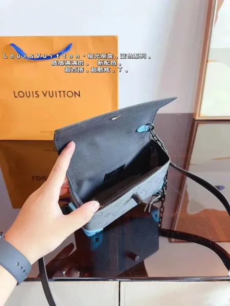 Louis Vuitton Monogram Saddle Bag Brown Beige Crossbody Bag - 8