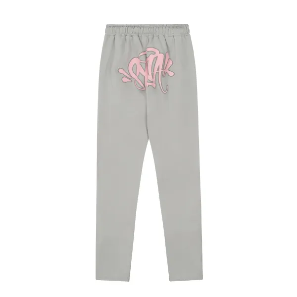 GRA Graffiti Logo Black Hoodie and Sweatpants Set - 15