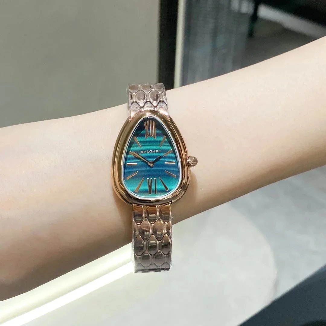 Bvlgari Watches Serpenti Seduttori diamond-set bracelet watch — 18
