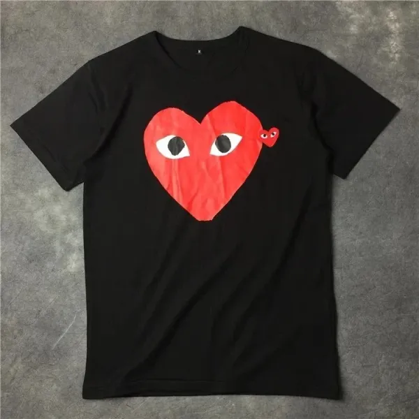 Play Comme des Garçons Heart Eyes Patch Gold Embroidered Accessory - 10
