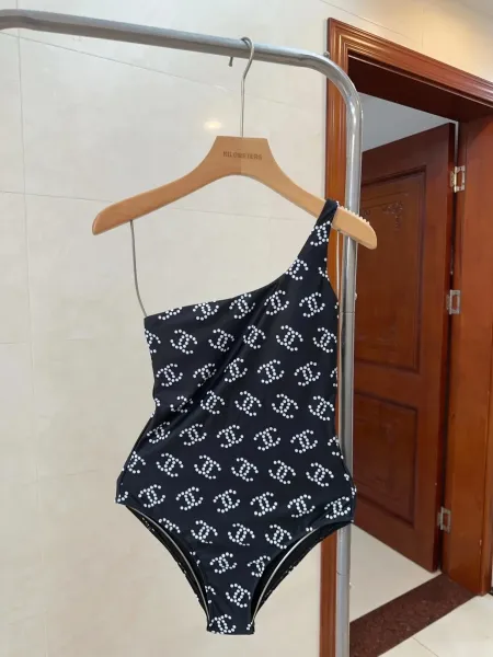 Chanel Quilted Zip-Front Bodysuit White Activewear - 29