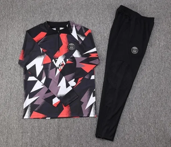 Paris Saint-Germain Training Tracksuit Black/Red - 20