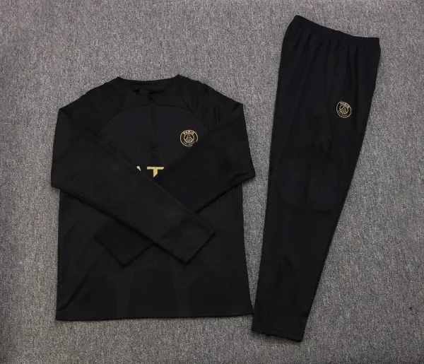 Paris Saint-Germain Training Tracksuit Black/Red - 23
