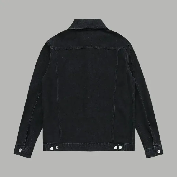 Balenciaga Logo Windbreaker Black Jacket - 9