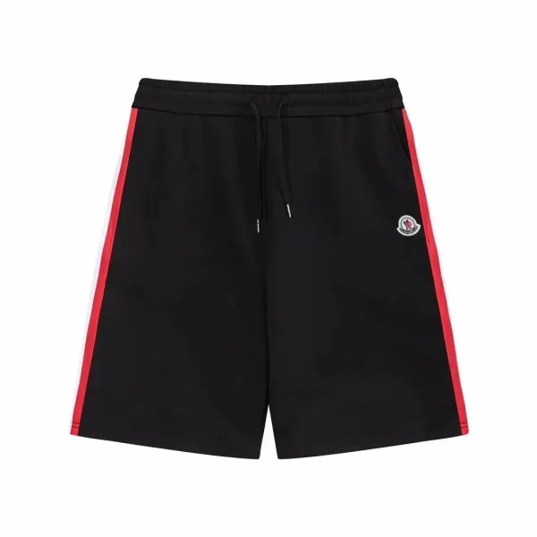 Off-White Monogram Print Brown Yellow Shorts - 2