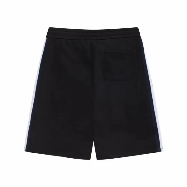 Off-White Monogram Print Brown Yellow Shorts - 10