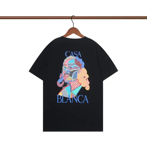 Casa Blanca Graphic Print Black T-Shirt - 1