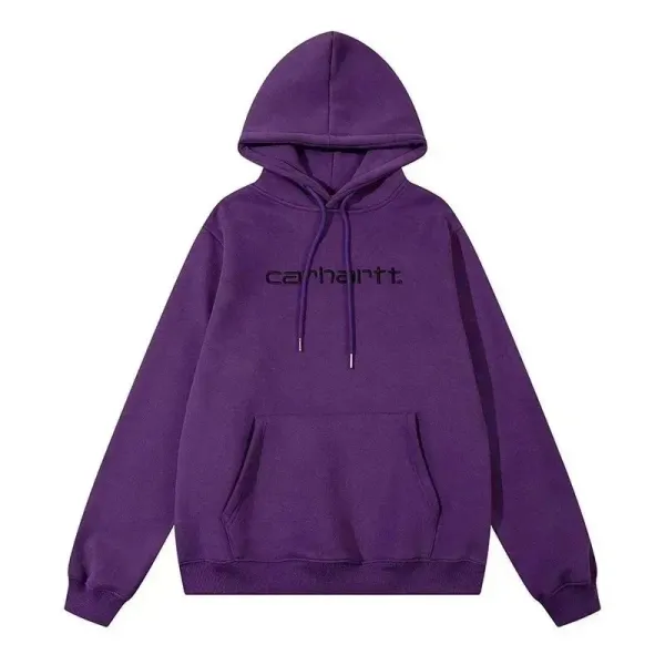 Carhartt Work In Progress Embroidered Hoodie Navy - 5