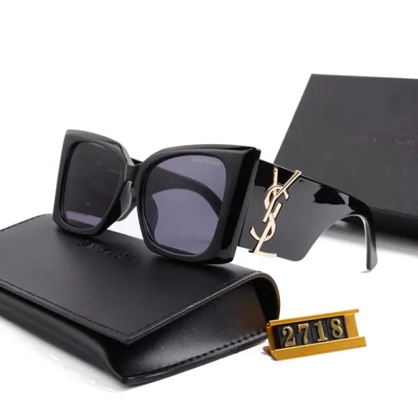 Saint Laurent Cat-Eye Sunglasses Black - 21
