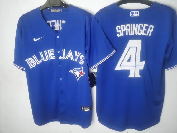 Nike MLB Toronto Blue Jays Vladimir Guerrero Jr. Gray Road Jersey - 15