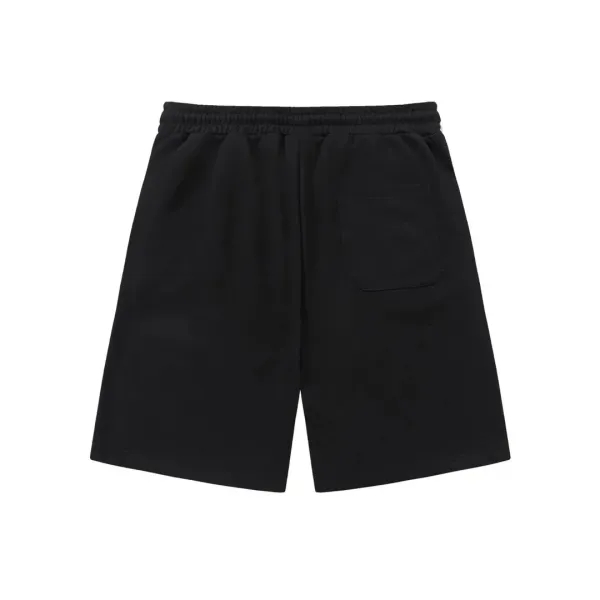 Gucci GG Monogram Print Shorts Navy with Red-White Side Stripes - 3