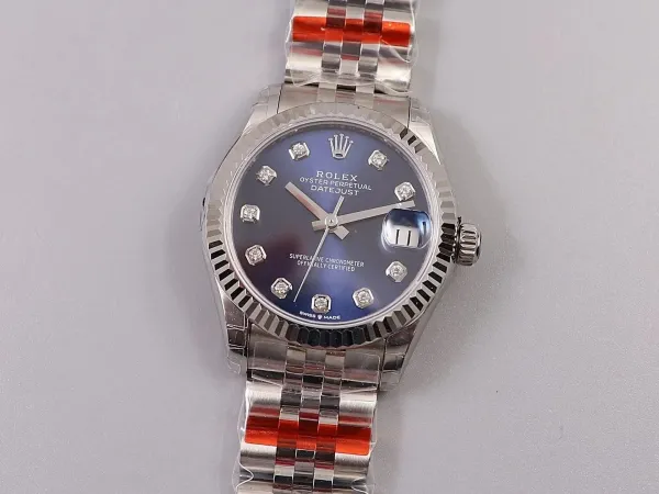 Rolex Datejust 26mm Chocolate Dial Diamond Bezel Steel Watch - 6