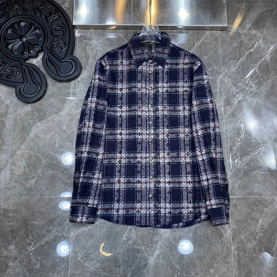 Chrome Hearts x Unknown Denim Shirt Black Shirt - 14