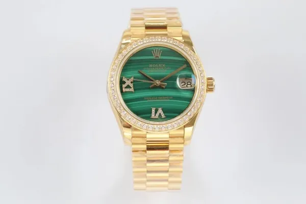 Rolex Datejust 26mm Chocolate Dial Diamond Bezel Steel Watch - 13