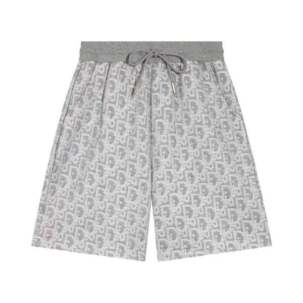 Dior Oblique Monogram Gray Sweatshorts - 3