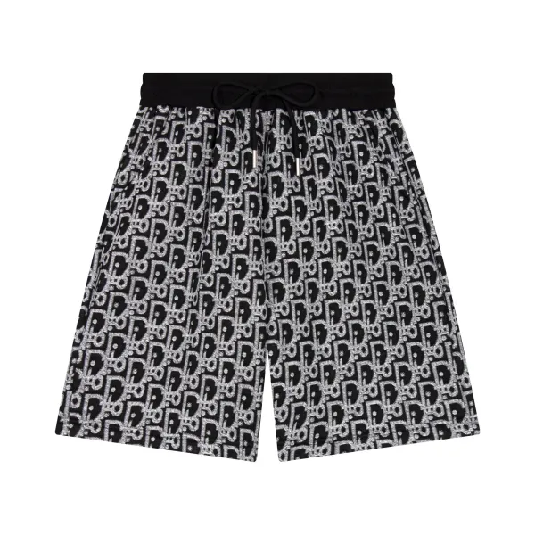 Dior Oblique Monogram Gray Sweatshorts - 19