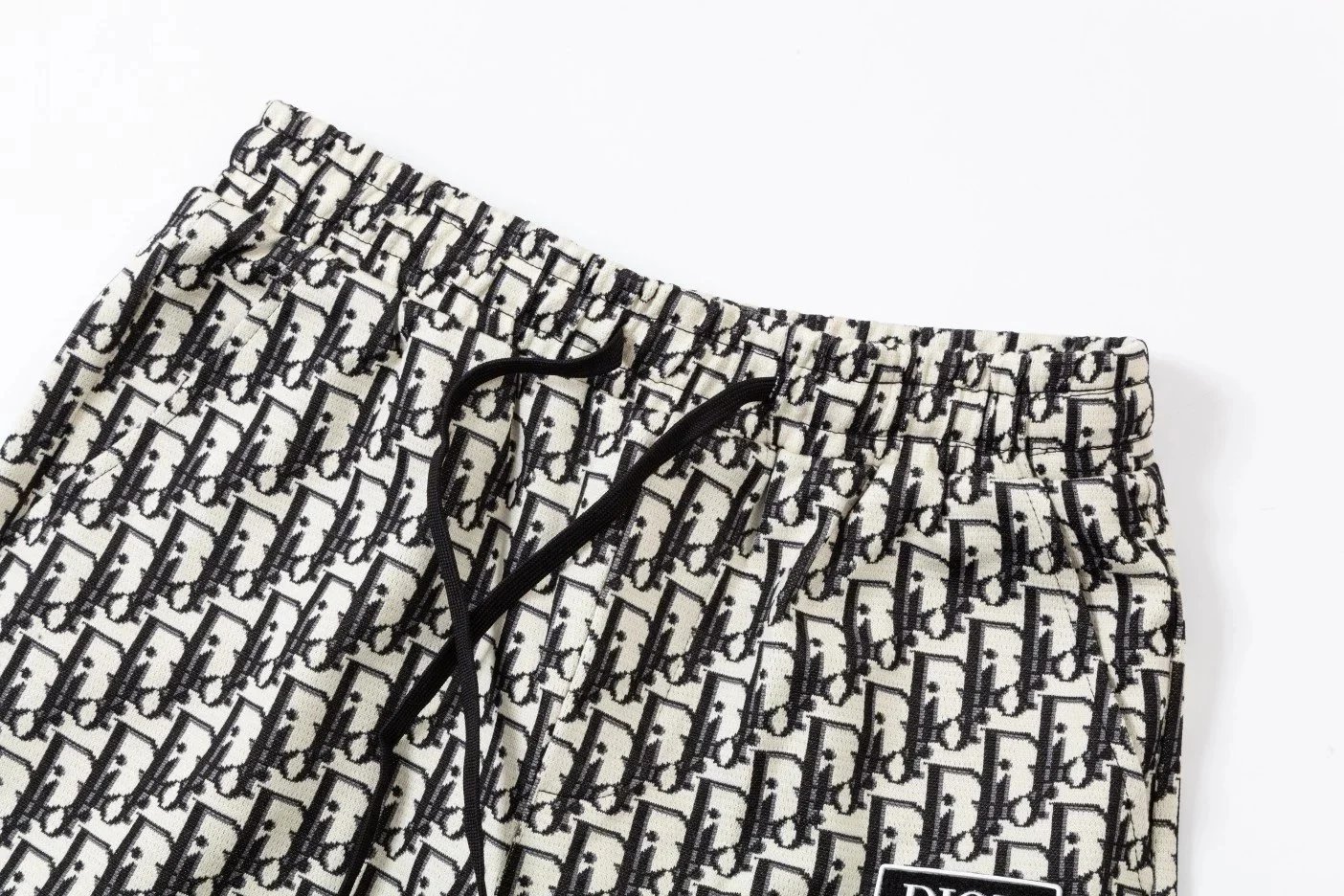Dior Oblique Monogram Shorts Black - 24