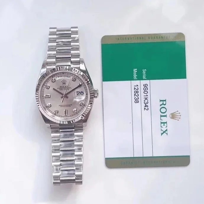 Rolex Watches Datejust with diamond hour markers and date window — 29