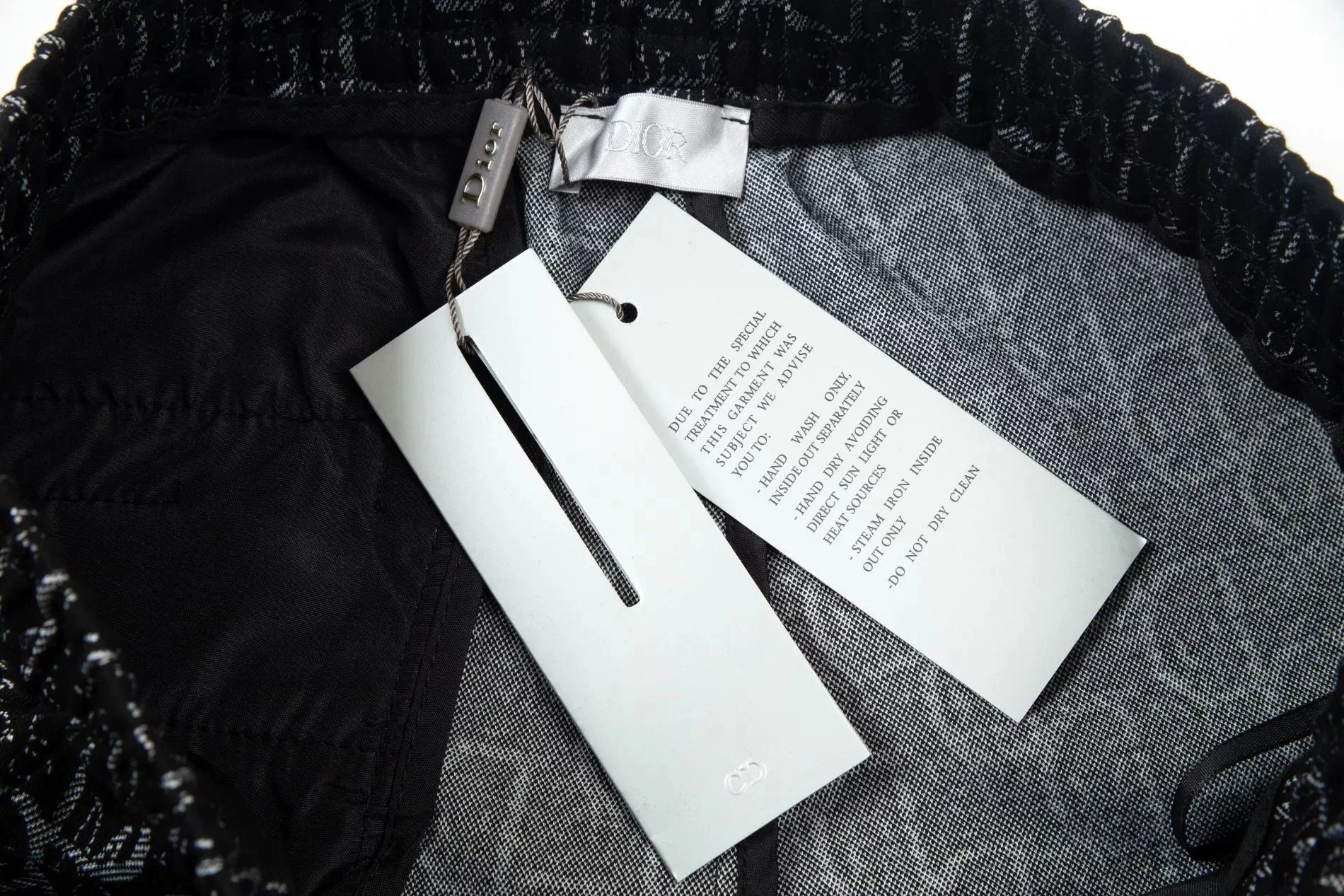 Dior Oblique Monogram Shorts Black - 72