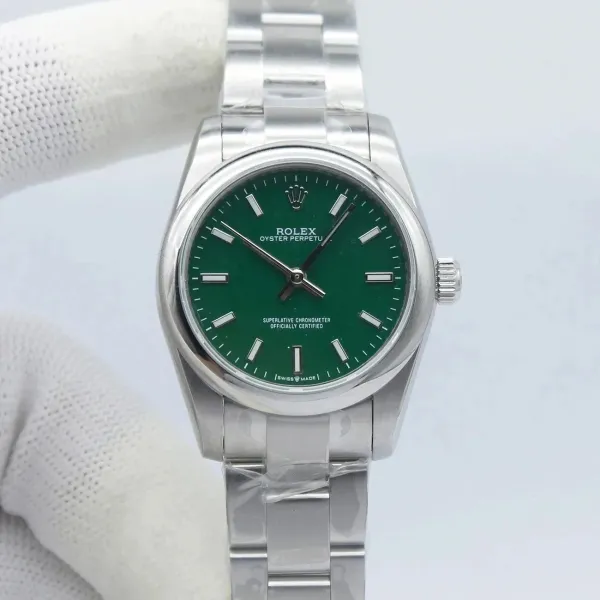 Rolex Datejust 26mm Chocolate Dial Diamond Bezel Steel Watch - 3