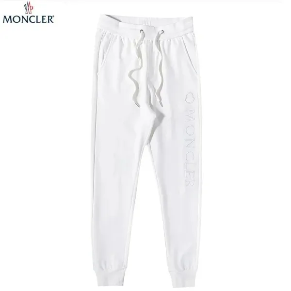 Moncler Logo-Striped Black Sweatpants - 15
