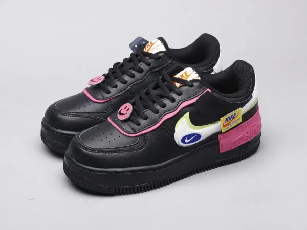 Nike Air Force 1 Low White and Royal Blue Sneakers - 15
