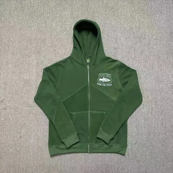 Corkney Green Logo Hoodie and Sweatpants Set - 9