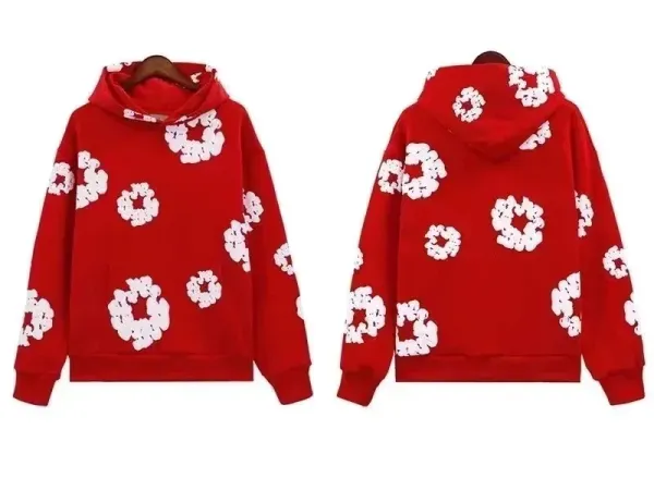 Floral Print Hoodie and Sweatpants Set Army Green Casual-Set - 10