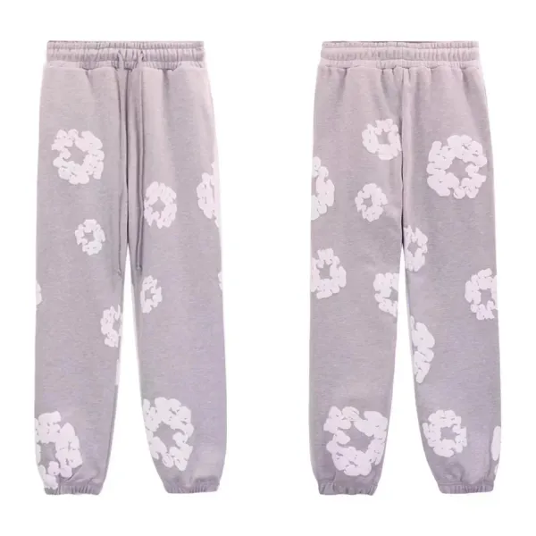 Floral Print Hoodie and Sweatpants Set Army Green Casual-Set - 12
