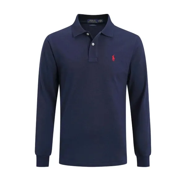 Polo Ralph Lauren Big Pony Long Sleeve Polo Yellow - 9