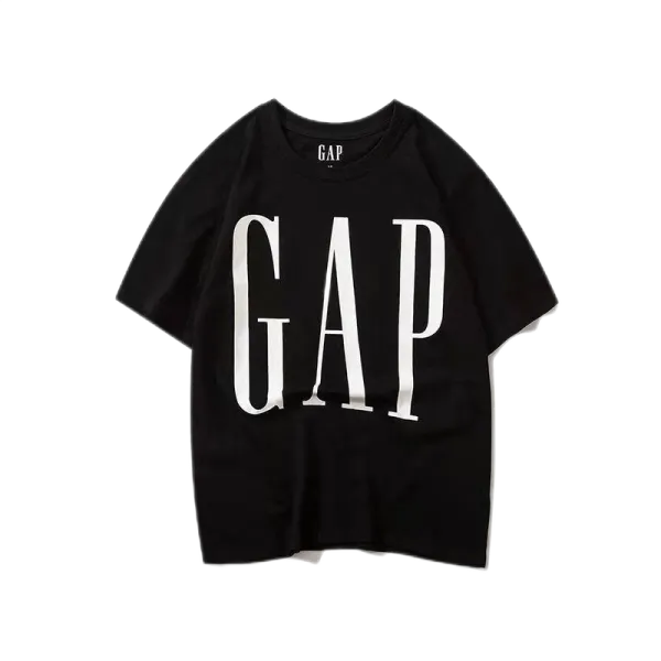 Gap Arch Logo Oversized T-Shirt Charcoal Gray T-Shirt - 31