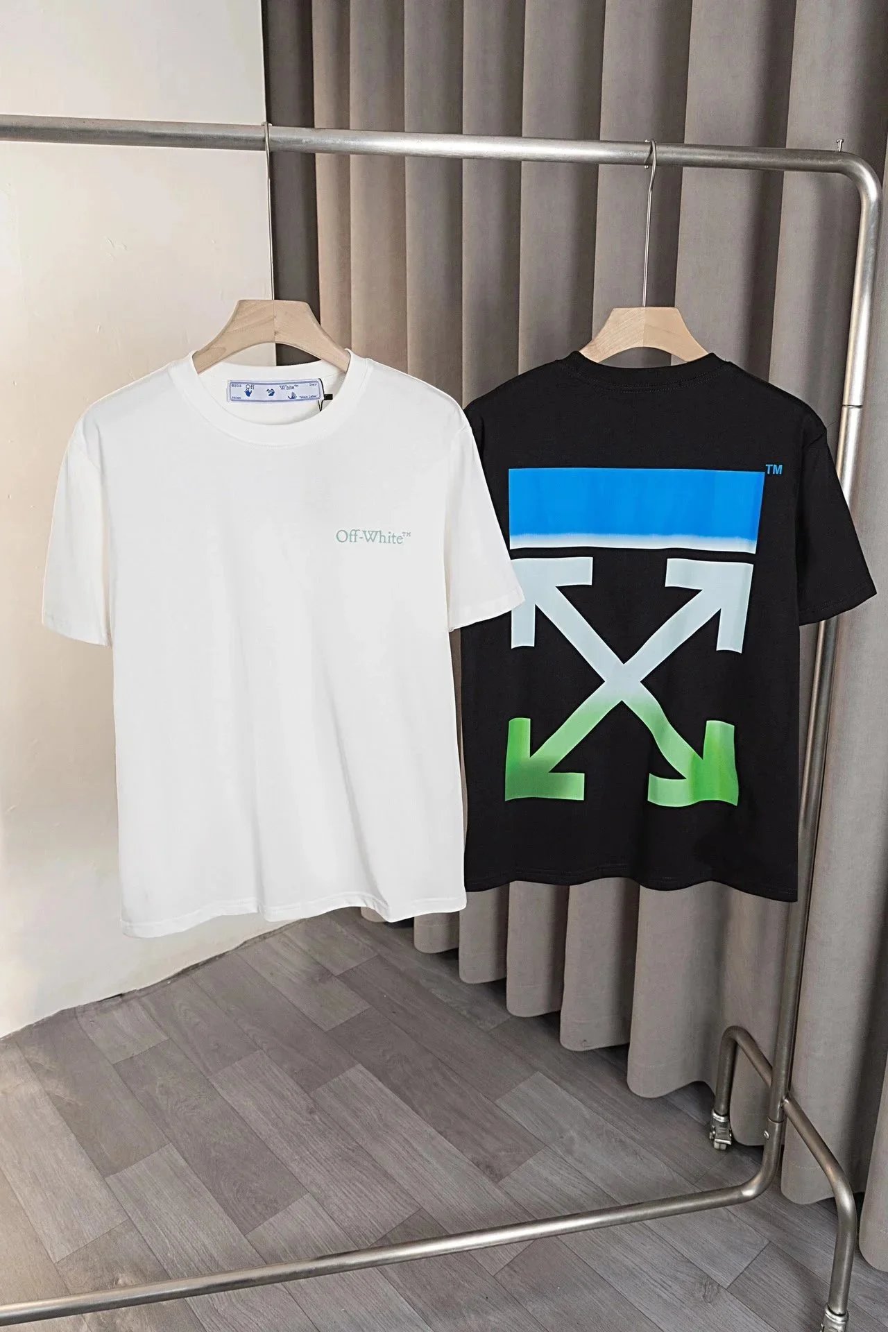 Off-White OMA Logo Print White T-Shirt - 4