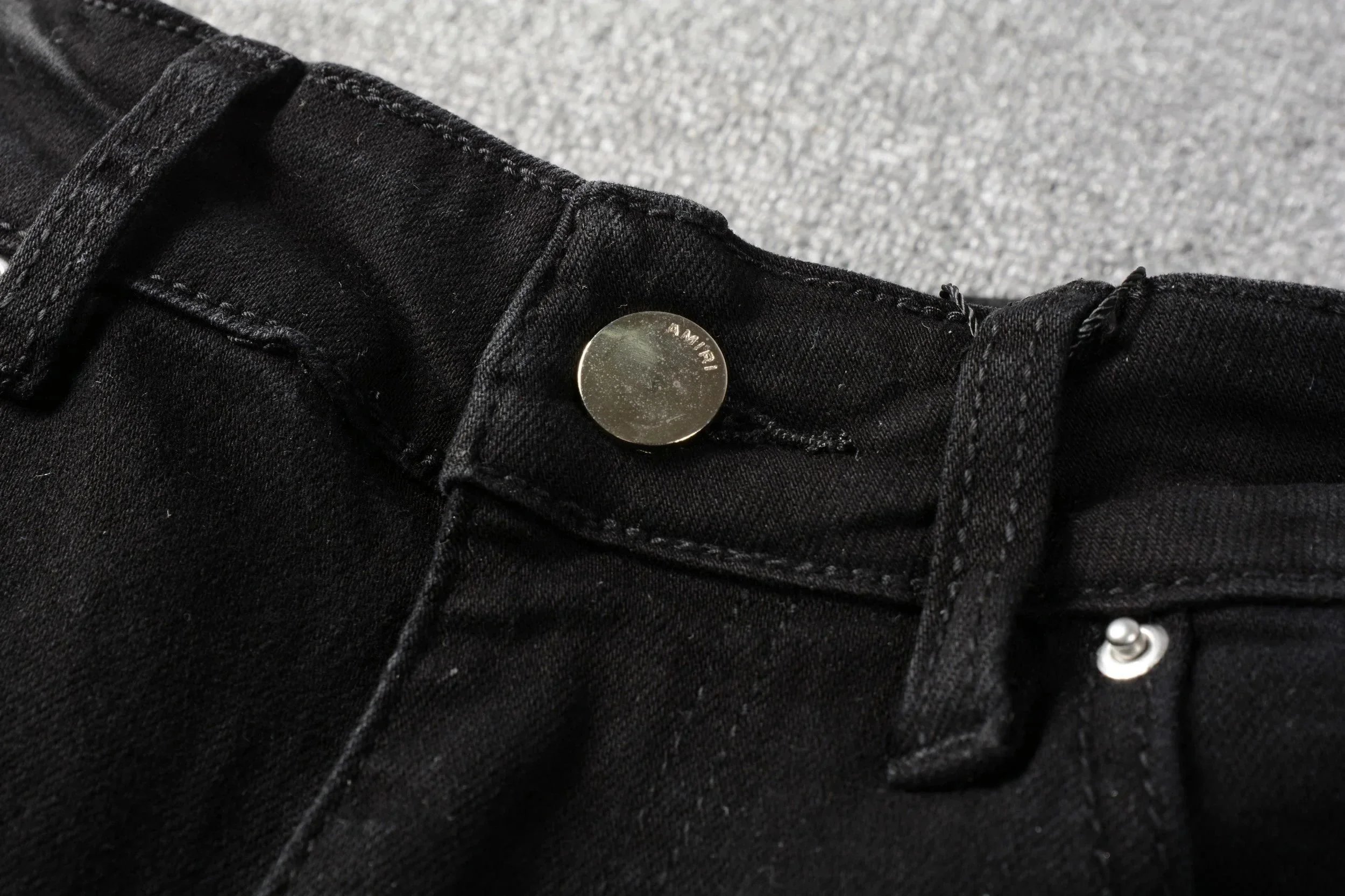 Gallery Dept. Star-Embroidered Distressed Slim Fit Jeans - 3