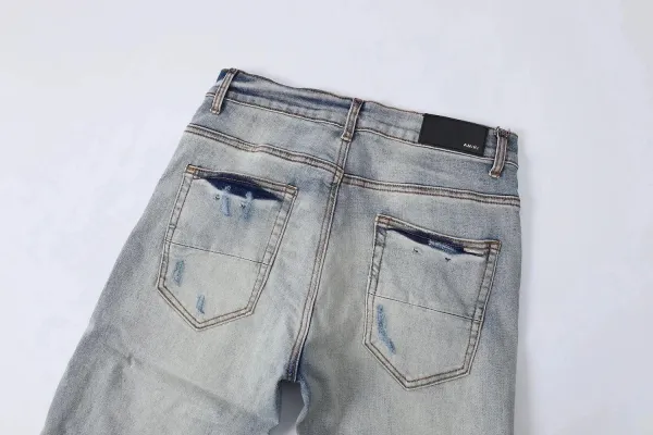 Gallery Dept. Distressed Black Wash Jeans - 5