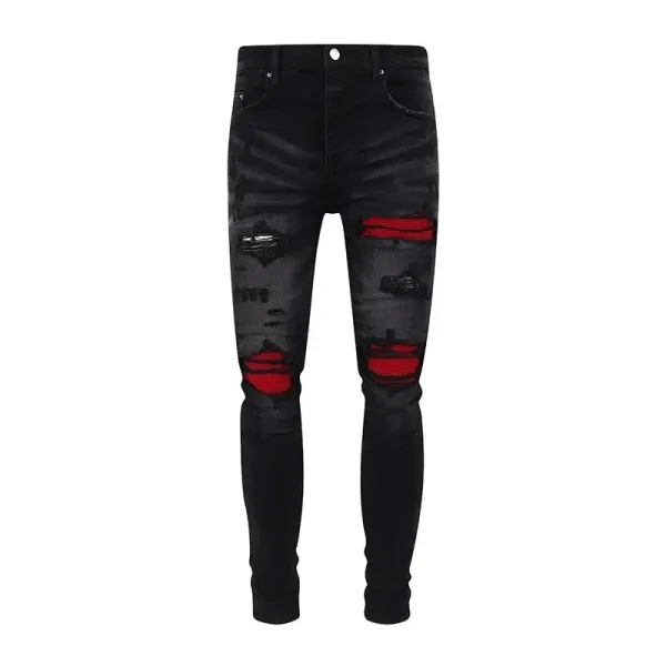 Gallery Dept. Distressed Black Wash Jeans - 13