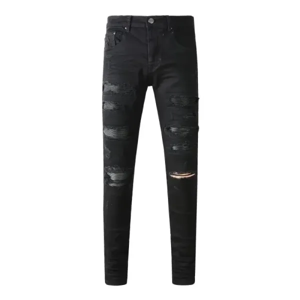 Gallery Dept. Distressed Black Wash Jeans - 21