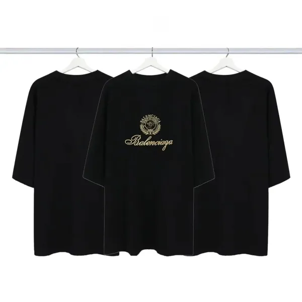 Saint Tears Logo Embroidered Oversized T-Shirt Black - 2