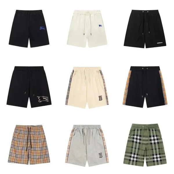 Burberry Monogram-Trimmed Logo Shorts Gray - 2