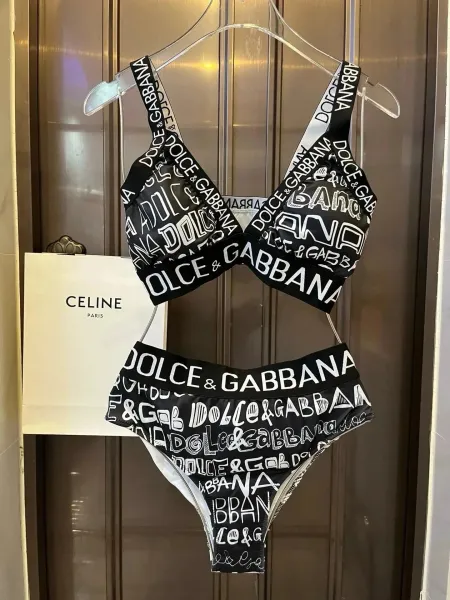 Dolce & Gabbana Zebra Print One-Piece Swimsuit - 11