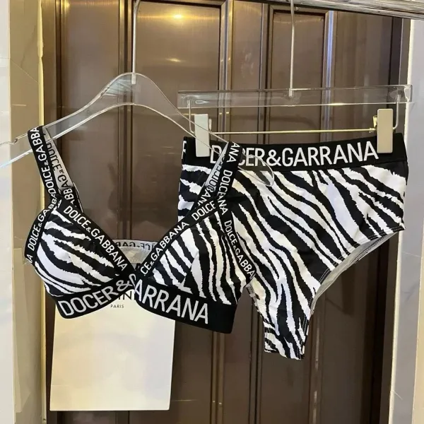 Dolce & Gabbana Zebra Print One-Piece Swimsuit - 13