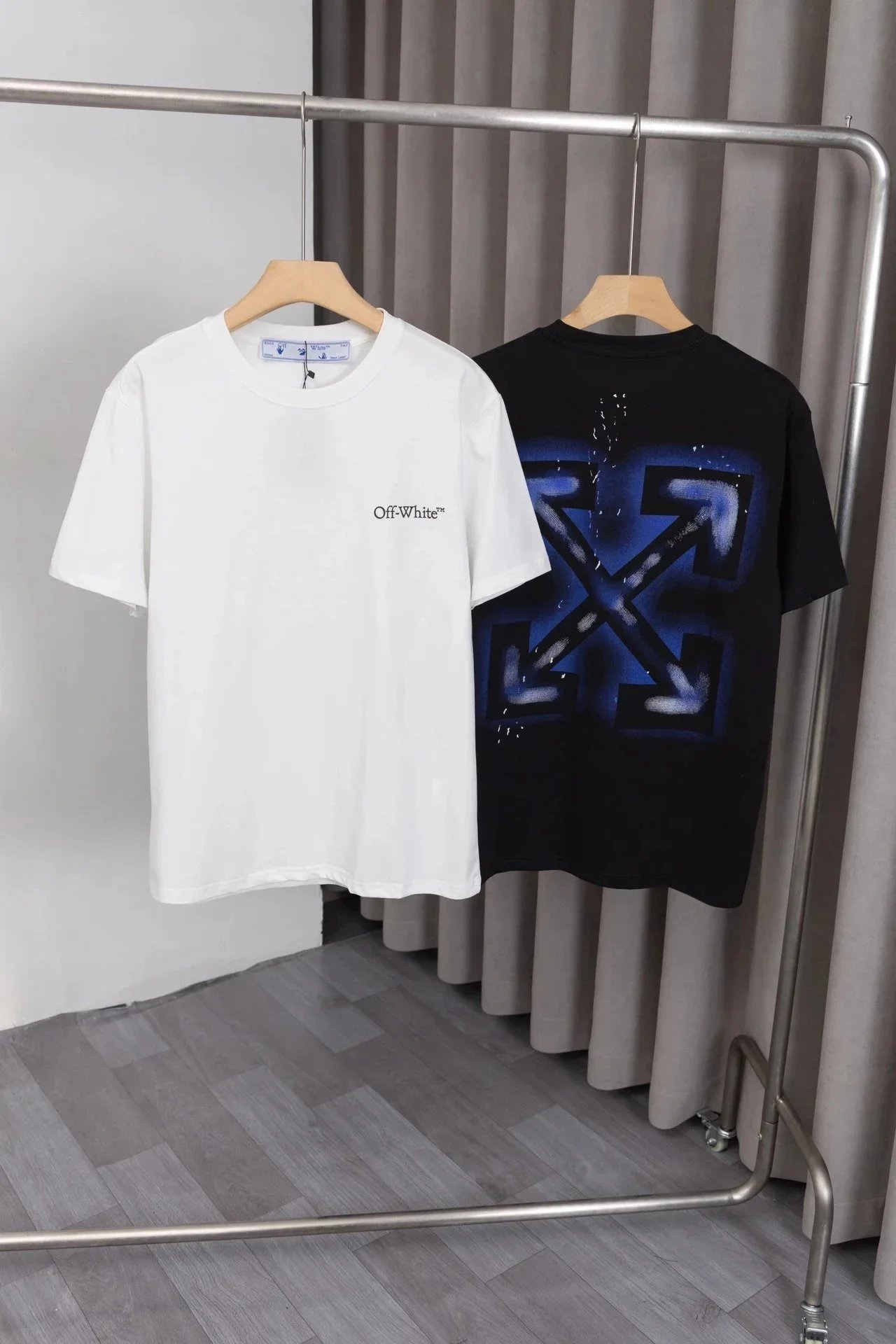 Off-White OMA Logo Print White T-Shirt - 5