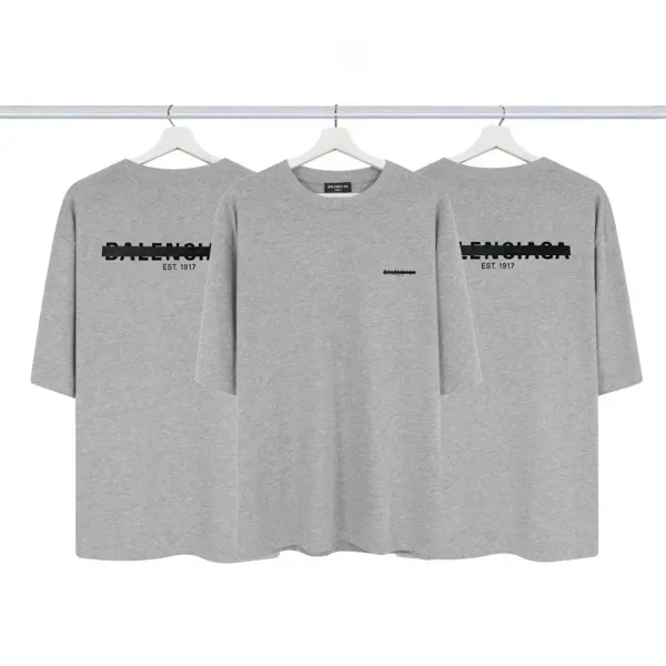 Balenciaga Logo Print Oversized T-Shirt Pink - 12