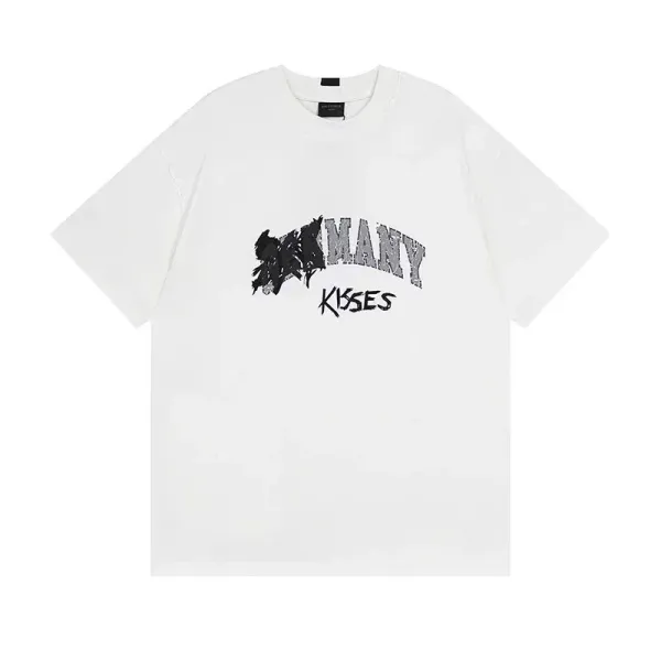 Balenciaga Logo Print Oversized T-Shirt Army Green - 12