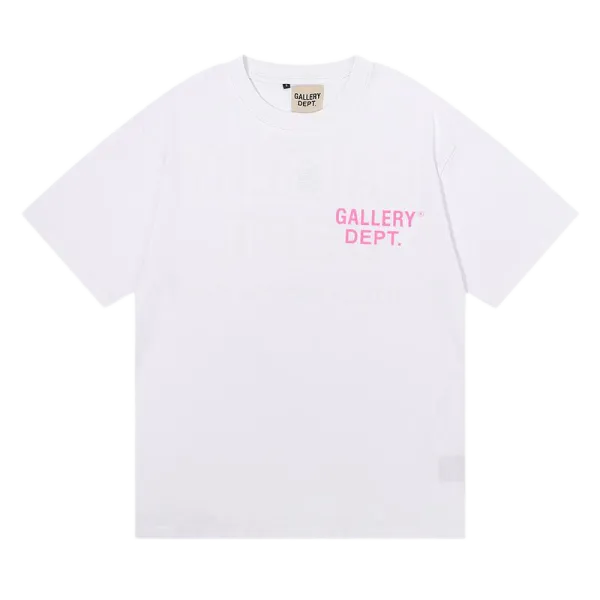 Gallery Dept Splatter Print Beige T-Shirt - 2